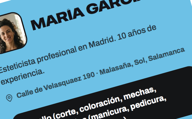 Recibe reservas